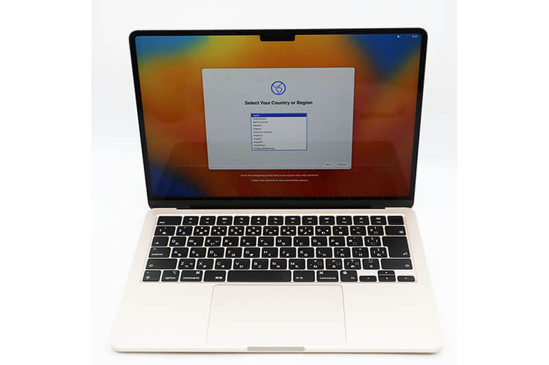 Apple MacBook Air M2 2022 スターライト M2/16GB/SSD 512GB｜中古買取価格121,000円