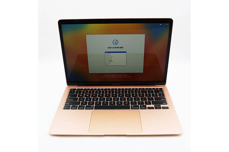 Apple MacBook Air Retina 13インチ 2020 ゴールド 1.1GHz i3/8GB/SSD 256GB｜中古買取価格35,000円