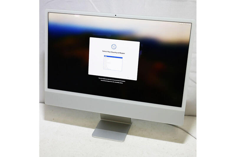 Apple iMac 24インチ M1 2021 シルバー 16GB/SSD 512GB｜中古買取価格91,000円